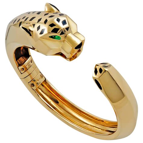 bijoux panthère cartier|Cartier panther bracelet for sale.